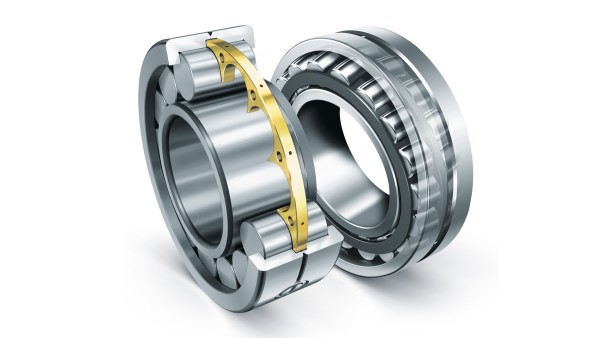 Os rolamentos de rolos cilíndricos e os rolamentos oscilantes de rolos da Schaeffler cumprem os exigentes requisitos dos equipamentos de construção.