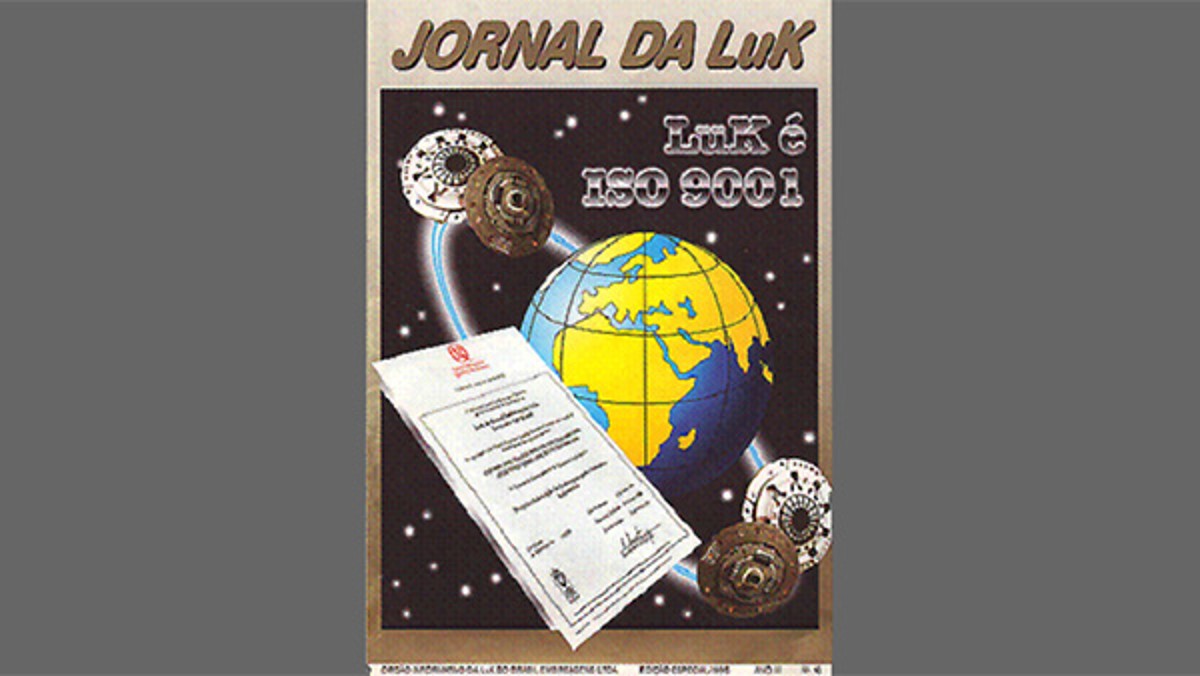 LuK de Brasil es certificada ISO 9001 por Lloyd’s Register Quality Assurance Ltd.