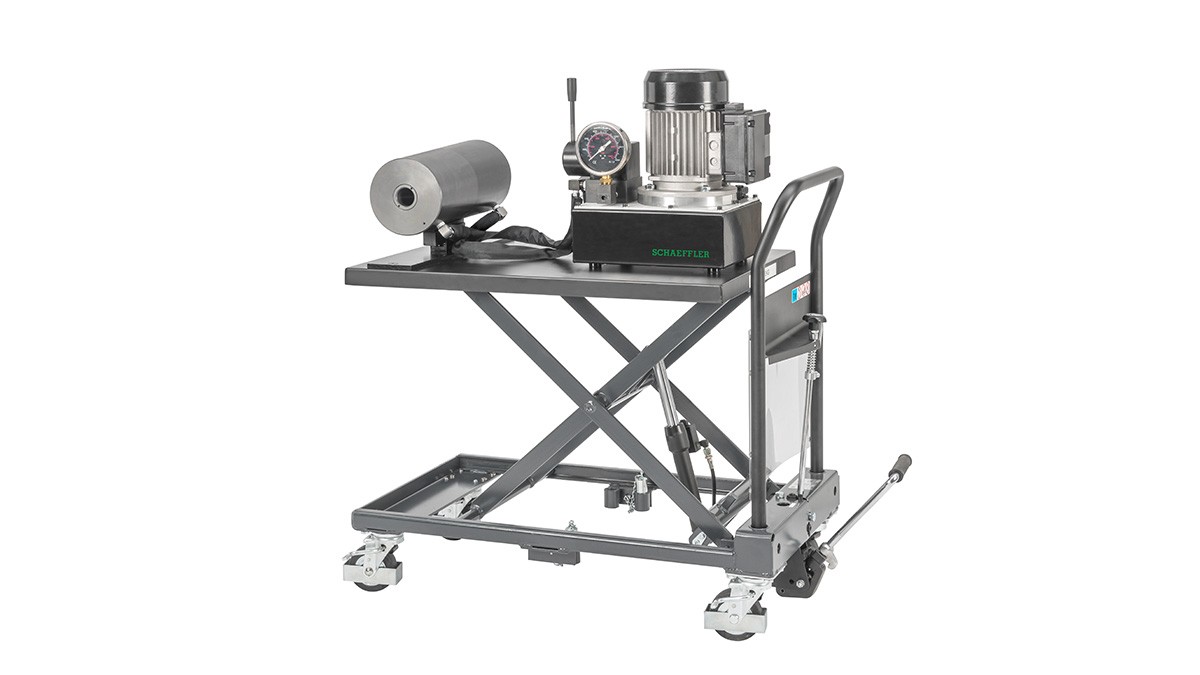 Produtos de manutenção Schaeffler: Unidade hidráulica móvel