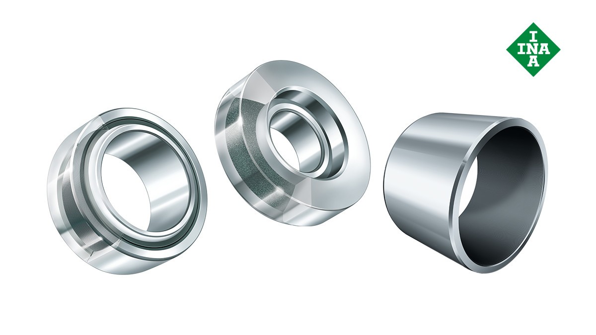 Rolamentos e casquilhos de fricção Schaeffler: Casquilhos de fricção livres de manutenção