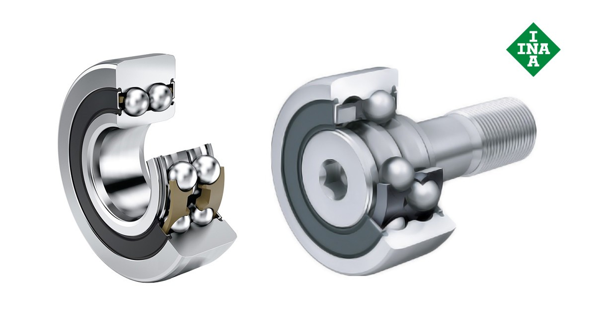 Rolamentos e casquilhos de fricção Schaeffler: Rolos-guia, rolos de apoio e rolos de came